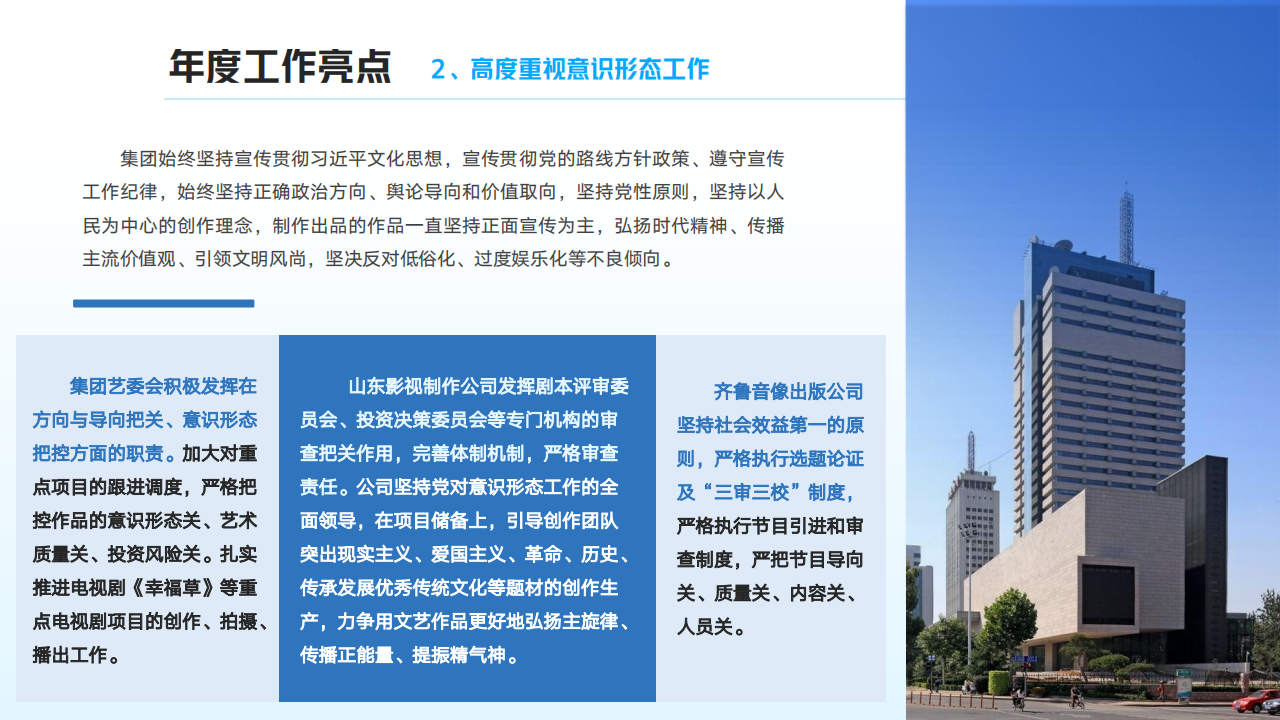 山東影視傳媒集團(tuán)2024年度社會(huì)責(zé)任報(bào)告