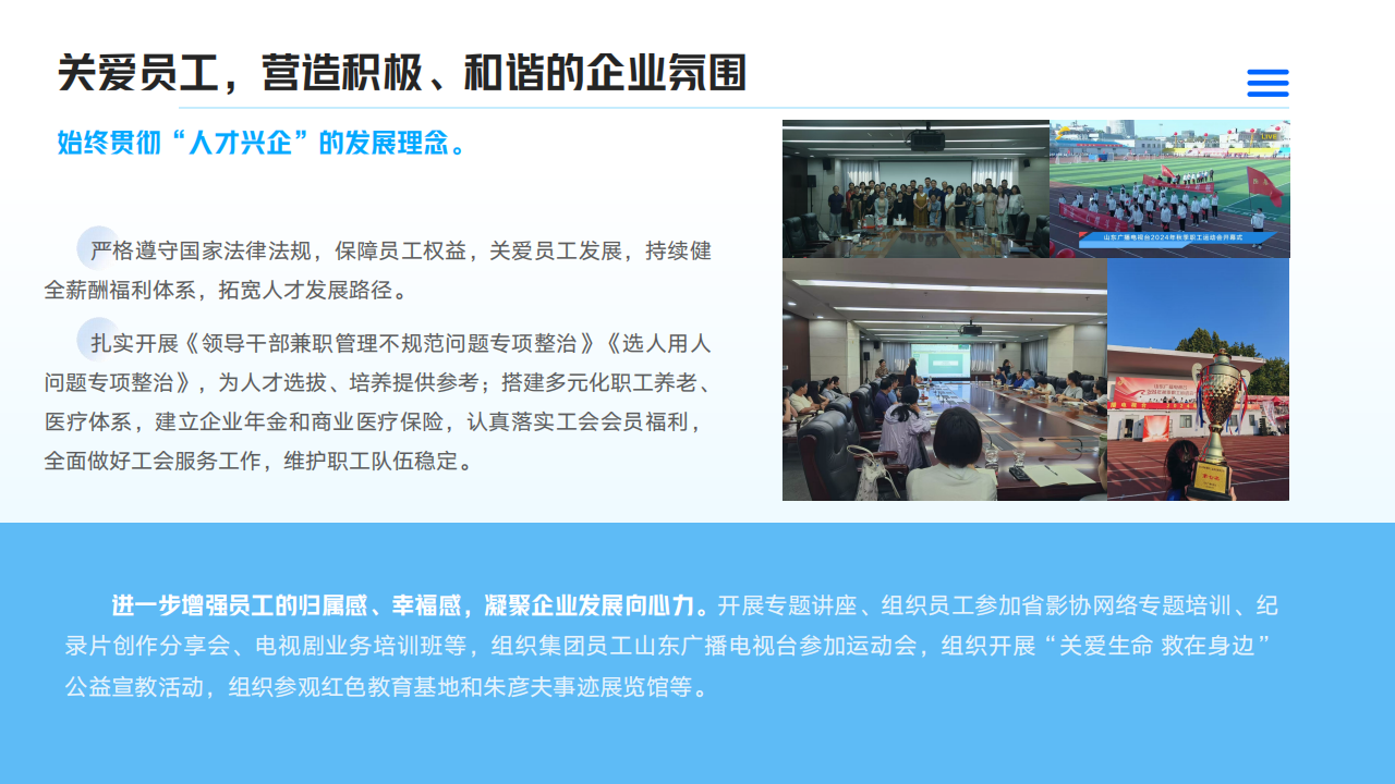 山東影視傳媒集團(tuán)2024年度社會(huì)責(zé)任報(bào)告